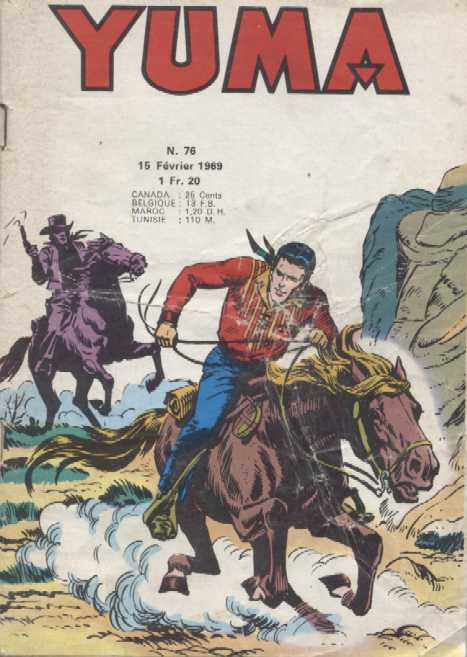 Scan de la Couverture Yuma n 76